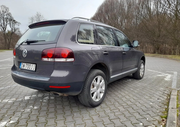 Volkswagen Touareg cena 61850 przebieg: 169000, rok produkcji 2009 z Wrocław małe 92